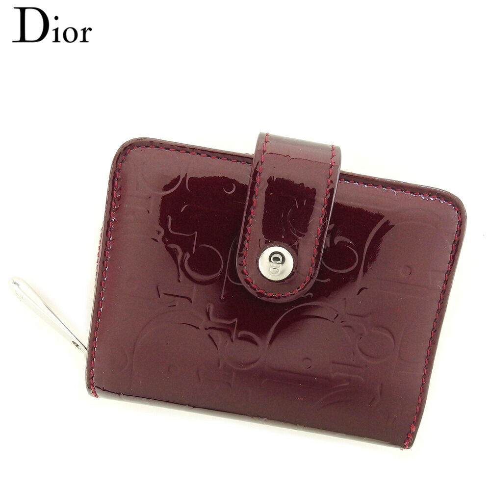 【新生活応援★29％OFFクーポン】ディオール Dior コインケース アルティメット ボルドー シルバー メンズ 中古 ブランド ハイブランド ヴィンテージ