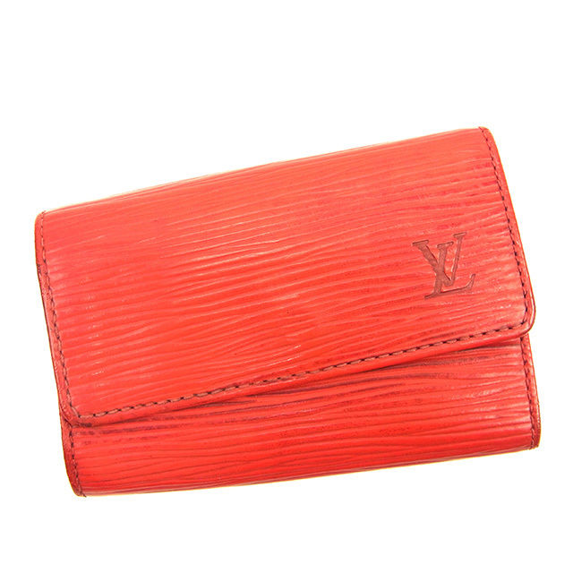 【お買い物マラソン★30％OFFクーポン】ルイ・ヴィトン LOUIS VUITTON キーケース エピ /ミュルティクレ6 カスティリアンレッド レディース 中古 ブランド ハイブランド ヴィンテージ