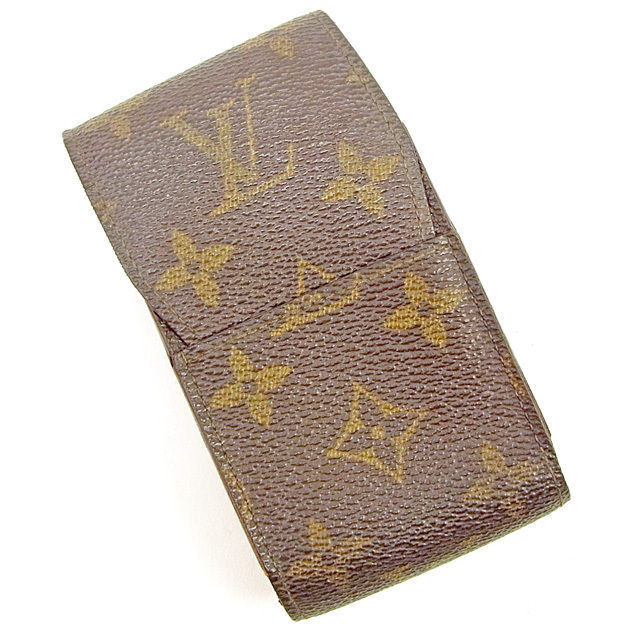 【Fashion Special Fair★24％OFFクーポン】ルイ・ヴィトン LOUIS VUITTON シガレットケース モノグラム エテュイシガレット ブラウン レディース 中古 ブランド ハイブランド ヴィンテージ 10,721円