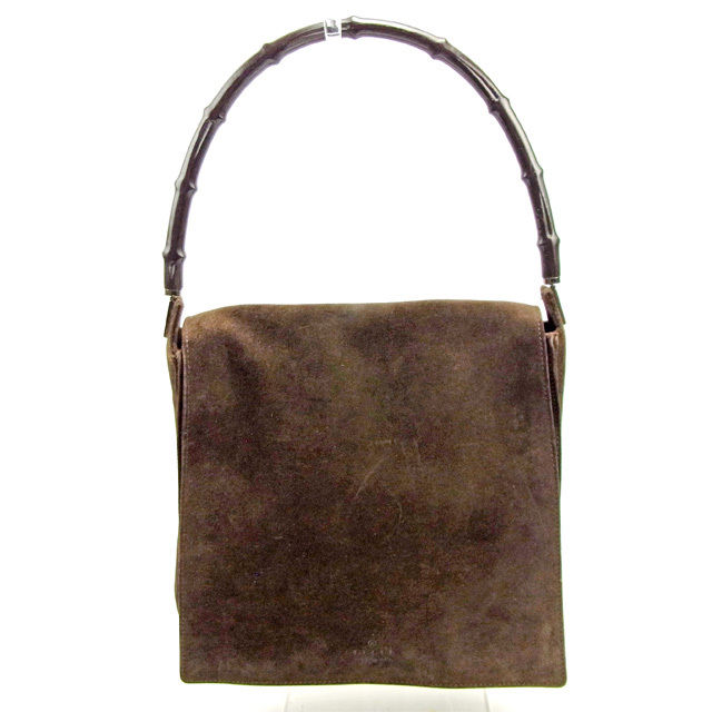 【Fashion Special Fair★24％OFFクーポン】グッチ GUCCI ショルダーバッグ バンブー ブラウン レディース 中古 ブランド ハイブランド ヴィンテージ