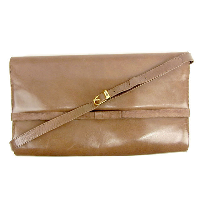 【雨季得SALE★21％OFFクーポン券】バリー BALLY ショルダーバッグ シュロの葉主題 赤銅色系 レディース 中古 ブランド名 ご機嫌ブランド名 ヴィンテージ