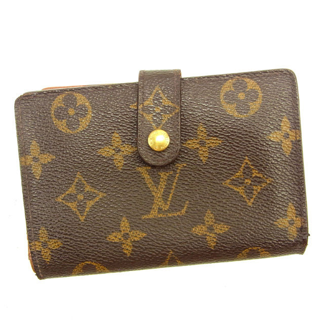 【月代わりの人大売り出し★29％OFFクーポン券】ルイ・ヴィトン LOUIS VUITTON 二つ折り紙入れ モノグラム ポルトモネビエヴィエノワ 赤銅色 レディース 中古 ブランド名 ご機嫌ブランド名 ヴィンテージ
