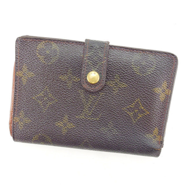 【Fashion Special Fair★28％OFF引き換え証】ルイ・ヴィトン LOUIS VUITTON 二つ折り札入れ モノグラム ポルトモネビエヴィエノワ 赤銅色 レディース 中古 ブランド名 ご機嫌ブランド名 ヴィンテージ レディース財布-バッグ・小物・ブランド雑貨