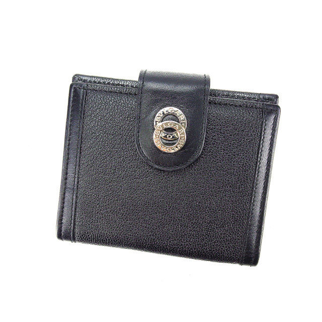 【月代わりの人大売り出し★29％OFFクーポン券】ブル小峡谷 BVLGARI 万覚え帳覆いかぶせる ドッピオトンド 黒いこと×しろがね色 レディース 中古 ブランド名 ご機嫌ブランド名 ヴィンテージ