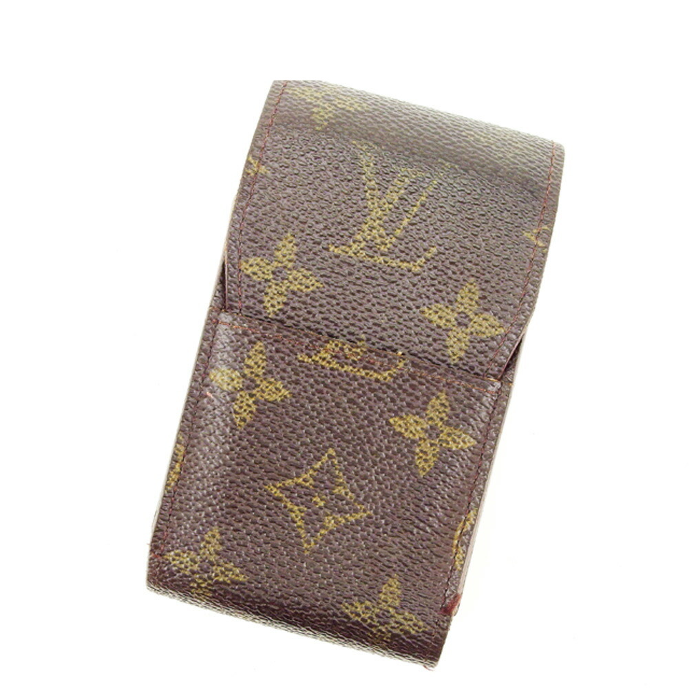 【Fashion Special Fair★24％OFFクーポン】ルイ・ヴィトン LOUIS VUITTON シガレットケース モノグラム エテュイシガレット ブラウン レディース 中古 ブランド ハイブランド ヴィンテージ