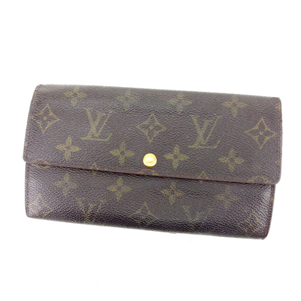 【お買い物マラソン★30％OFFクーポン】ルイ・ヴィトン LOUIS VUITTON 長財布 モノグラム 14057 レディース 中古 ブランド ハイブランド ヴィンテージ