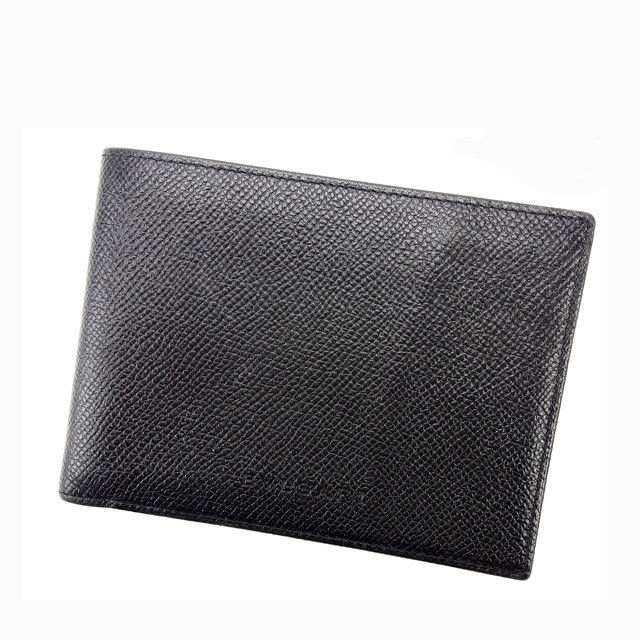【新生活応援★29％OFFクーポン】ブルガリ BVLGARI 札入れ ブラック レディース 中古 ブランド ハイブランド ヴィンテージ