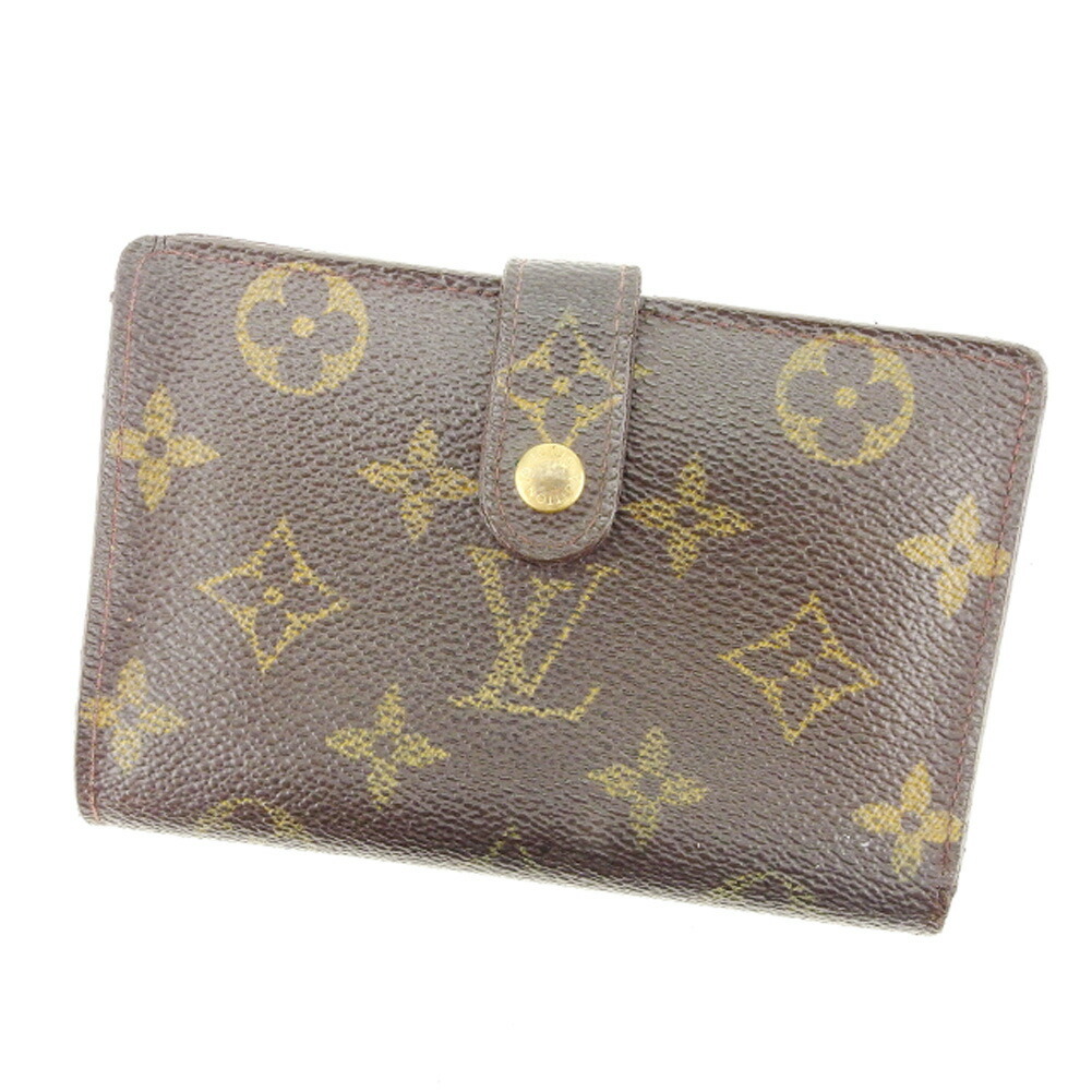 【Fashion Special Fair★28％OFF引き換え証】ルイ・ヴィトン LOUIS VUITTON 二つ折り札入れ モノグラム /ポルトモネ ビエヴィエノワ 赤銅色 レディース 中古 ブランド名 ご機嫌ブランド名 ヴィンテージ バッグ・小物・ブランド雑貨-レディース財布
