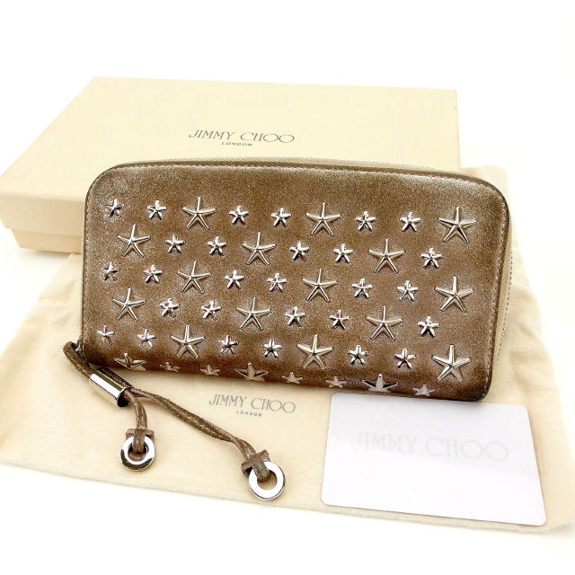楽天市場】ジミーチュウ JIMMY CHOO 長財布 スタースタッズ