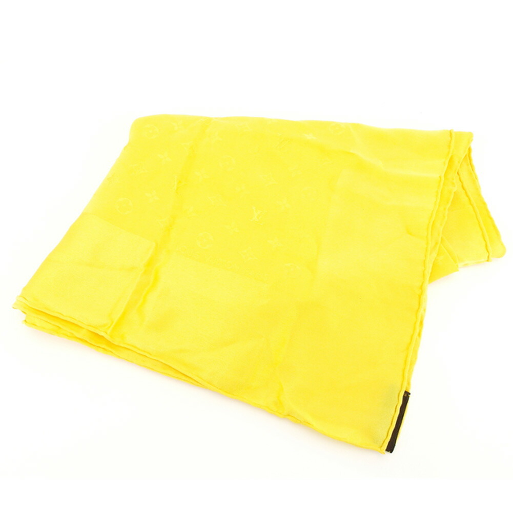 美品 ルイヴィトン スカーフ ダミエ ロゴ シルク 薄手 イエロー 楽天市場】【10%OFF】 ルイヴィトン スカーフ LV × YK カレ45