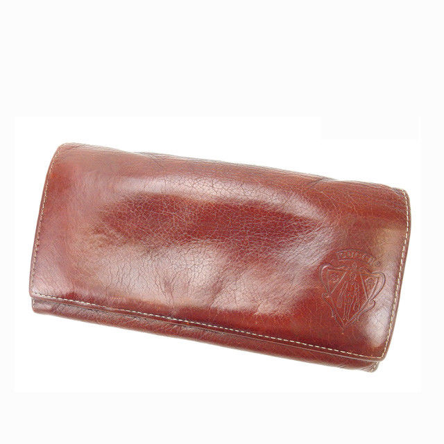 【お買い物マラソン★30％OFFクーポン】グッチ GUCCI 長財布 ブラウン レディース 中古 ブランド ハイブランド ヴィンテージ