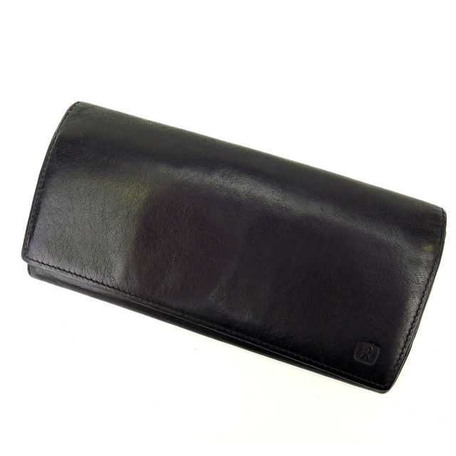 【土日BIG SALE★27％OFFクーポン券】ロベルタ・ディ・カメリーノ Roberta di Camerino 長銭入れ 黒いこと レディース 中古 ブランド名 ご機嫌ブランド名 ヴィンテージ