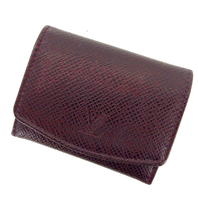 【お買い物マラソン★30%OFFクーポン】ルイ・ヴィトン LOUIS VUITTON パスケース タイガ アカジュ レディース 中古 ブランド ハイブランド ヴィンテージ