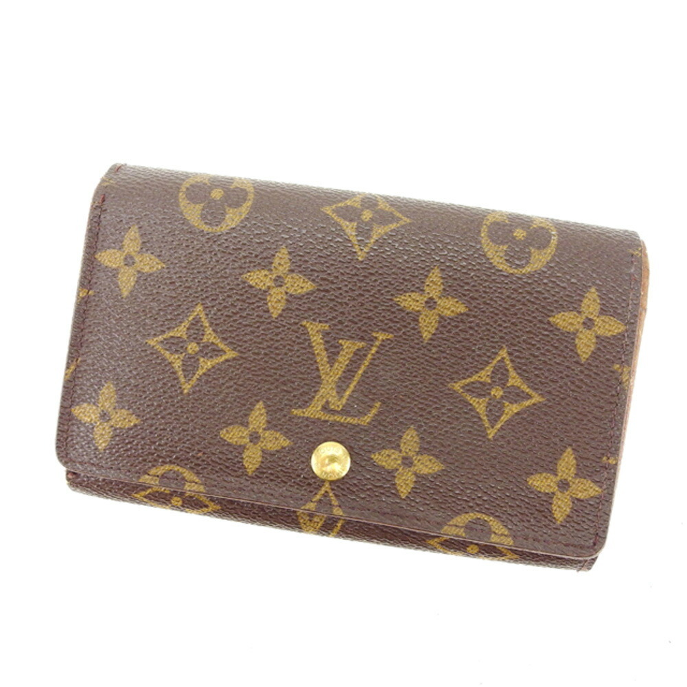 【Fashion Special Fair★24％OFFクーポン】ルイ・ヴィトン LOUIS VUITTON 長財布 モノグラム /ポルトモネビエトレゾール ブラウン レディース 中古 ブランド ハイブランド ヴィンテージ