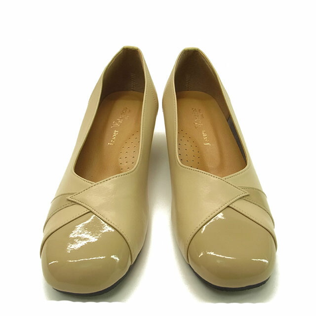 【Fashion Special Fair★24％OFFクーポン】パンプス ウエッジソール ♯24.5 スクエアトゥ ベージュ系 レディース 中古 ブランド ハイブランド ヴィンテージ 10,861円