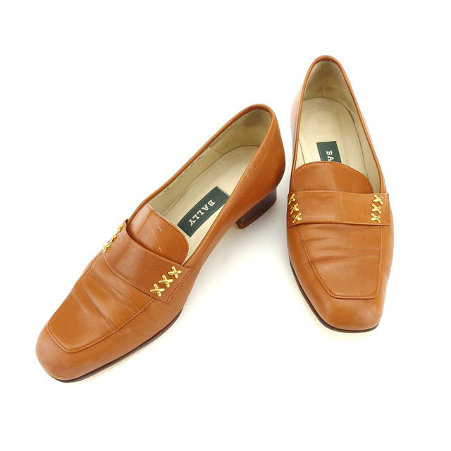 【月入り替わり大売り出し★29％OFF引き換え証】バリー BALLY パンプス 点火装置赤銅色 レディース 中古 ブランド名 御機嫌ブランド名 ヴィンテージ