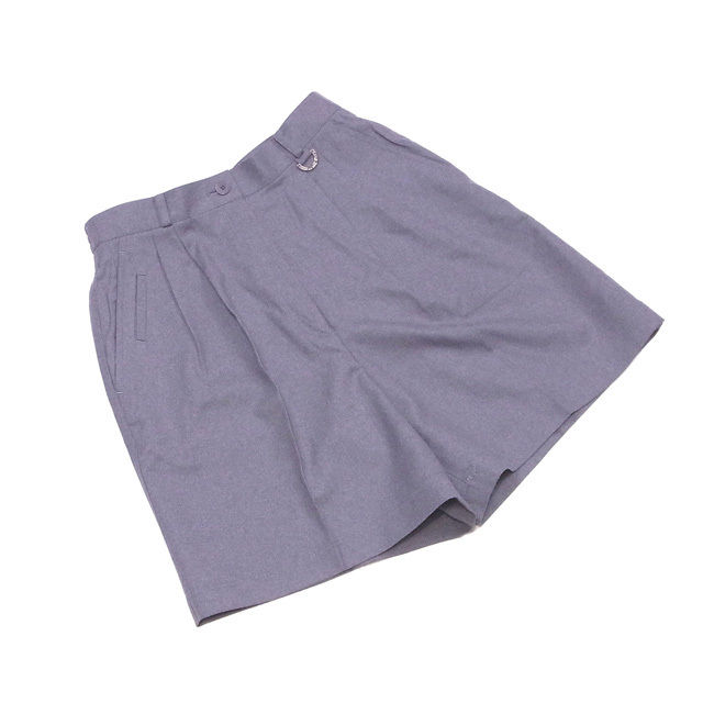 【お買い物マラソン★30％OFFクーポン】ディオール Dior パンツ ハーフ ♯Lサイズ スポーツライン グレー&times;シルバー レディース 中古 ブランド ハイブランド ヴィンテージ｜ブランドデポ