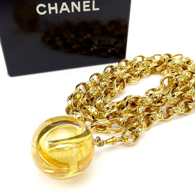 【百貨店SALE★最大限度50％OFF】シャネル CHANEL 三尺帯 ココマーク ヴィンテージ ゴールド レディース 中古 ブランド名 ご機嫌ブランド名 ヴィンテージ
