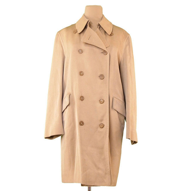 【お買い物マラソン★30％OFFクーポン】バーバリー BURBERRY トレンチコート ダブル トレンチ ベージュ レディース 中古 ブランド ハイブランド ヴィンテージ