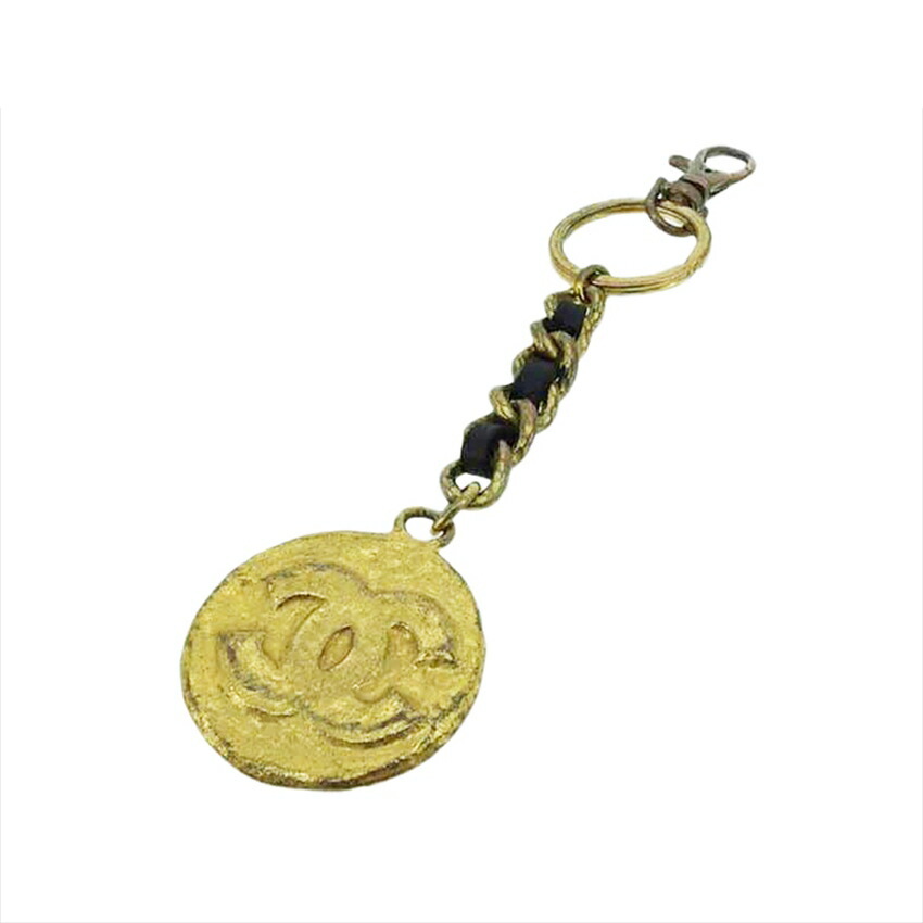 百貨店SALE☆最大限度50％OFF】シャネル CHANEL キーホルダー ゴールド
