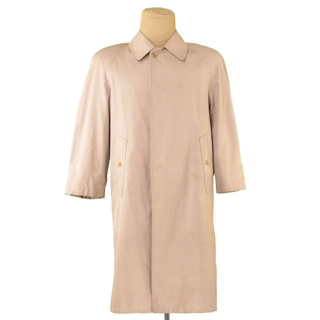 【お買い物マラソン★30%OFFクーポン】バーバリー BURBERRY トレンチコート ステンカラー シングル ベージュ レディース 中古 ブランド ハイブランド ヴィンテージ|ブランドデポ