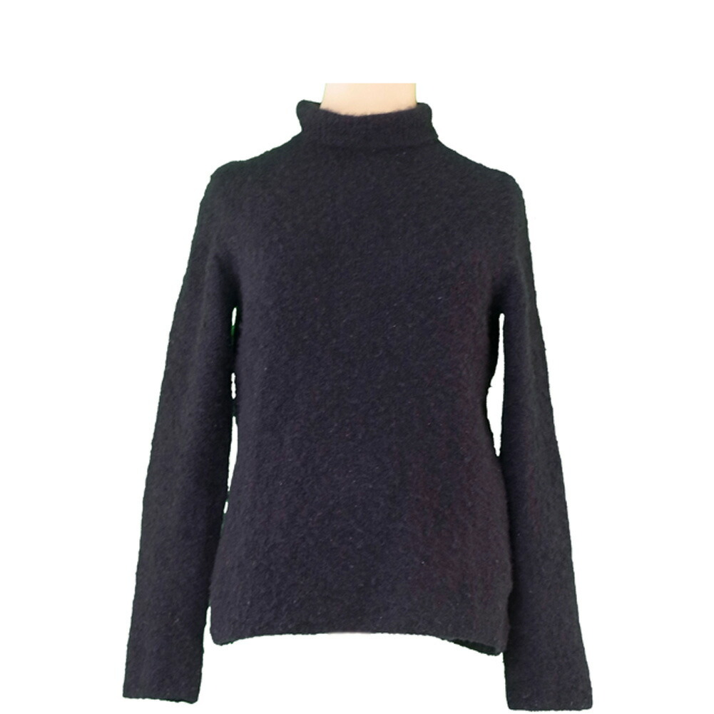 【お買い物マラソン★30％OFFクーポン】グッチ GUCCI ニット タートルネック ♯Sサイズ ブラック レディース 中古 ブランド ハイブランド ヴィンテージ 14,628円