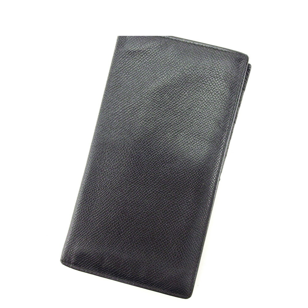 【雨季得SALE★21％OFFクーポン券】ブル小峡谷 BVLGARI 紙入れ 黒いこと レディース 中古 ブランド名 ご機嫌ブランド名 ヴィンテージ