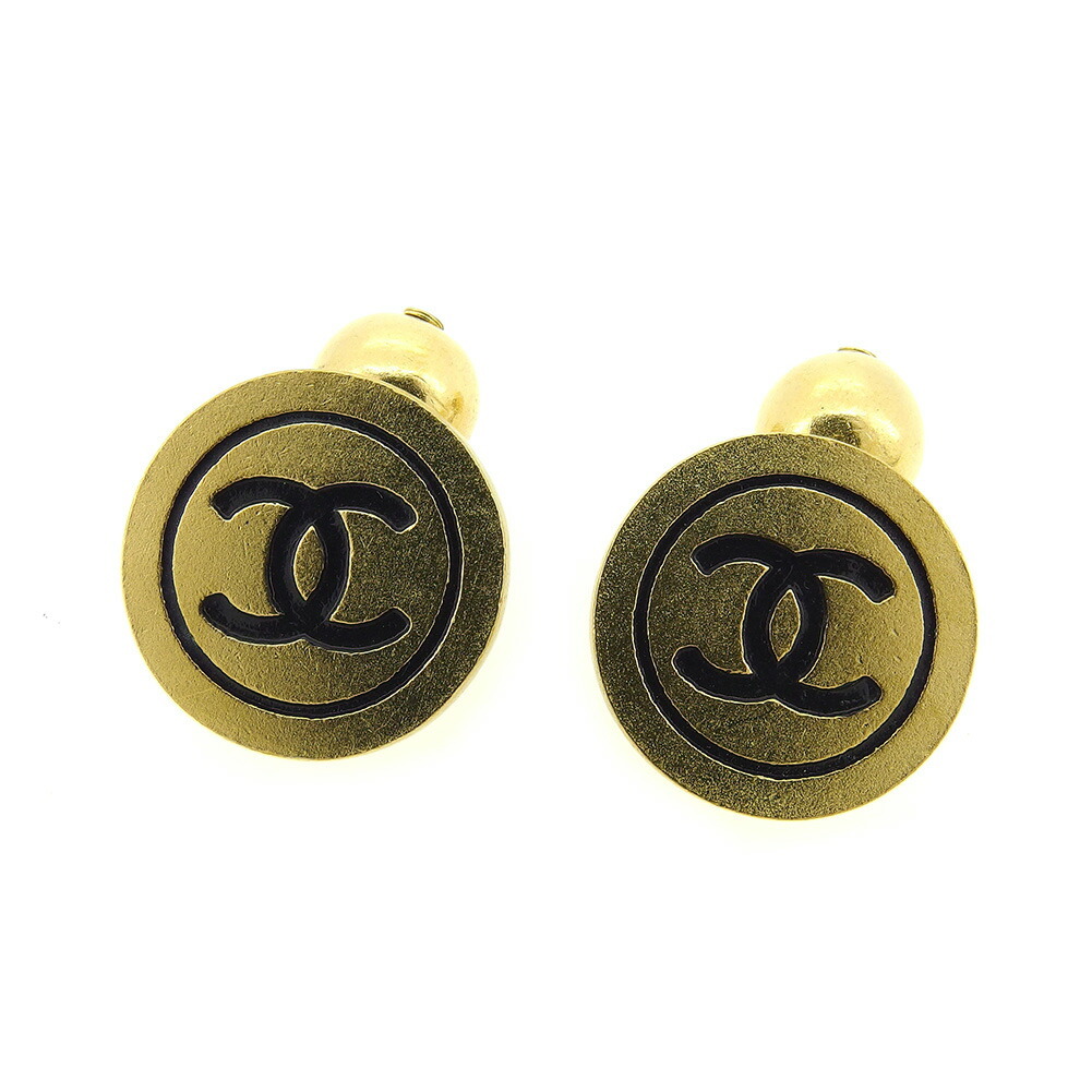楽天市場】シャネル CHANEL ココマーク カフス ゴールド WS9671 【中古