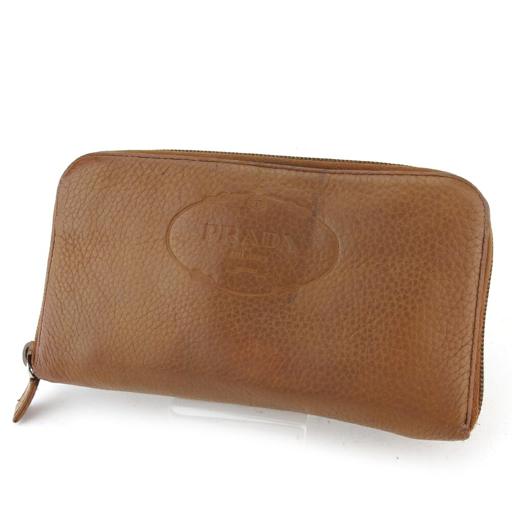 【雨季得SALE★21％OFFクーポン券】プラダ 14057 なめし革 レディース 中古 PRADA ブランド名 ご機嫌ブランド名 ヴィンテージ
