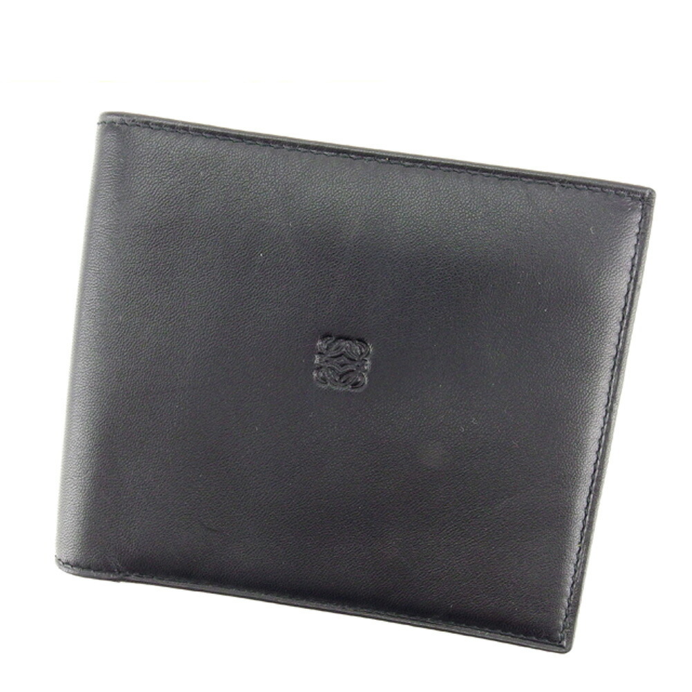 【週日制限事項SALE★24％OFF引き換え証】ロエベ 黒いこと 子ヒツジなめし革 レディース 中古 LOEWE ブランド名 御機嫌ブランド名 ヴィンテージ