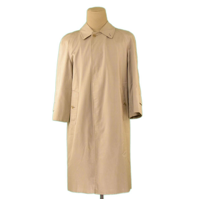 【雨季得SALE★21％OFFクーポン券】赤ちょうちんバリー トレンチコート ステンカラー シングル ベージュ レディース 中古 BURBERRY ブランド名 ご機嫌ブランド名 ヴィンテージ