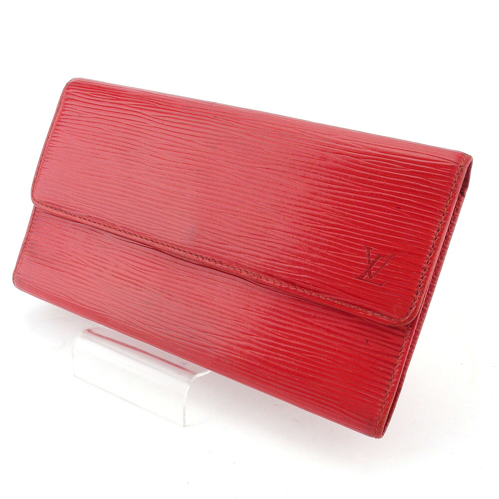 【雨季得SALE★21％OFFクーポン券】ルイ・ヴィトン 長紙入れ エピ ポルトトレゾールインターナショナル 赤いこと レディース 中古 LOUIS VUITTON ブランド名 ご機嫌ブランド名 ヴィンテージ
