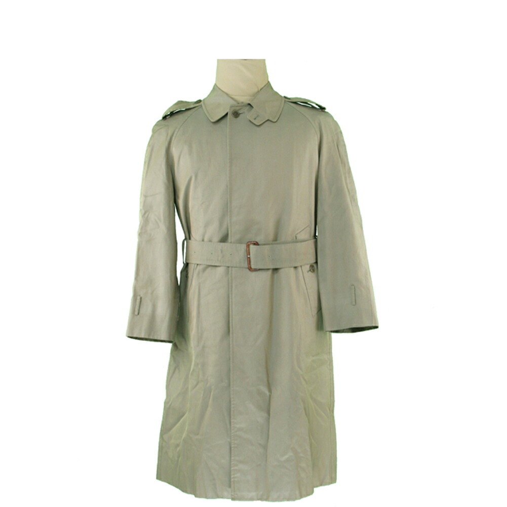 【お買い物マラソン★30％OFFクーポン】バーバリー ステンカラー ♯90 165サイズ シングル カーキ レディース 中古 BURBERRY ブランド ハイブランド ヴィンテージ｜ブランドデポ 19,410円