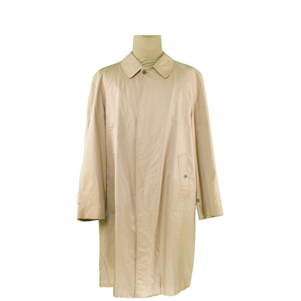 【お買い物マラソン★30％OFFクーポン】バーバリー ステンカラー シングル ベージュ レディース 中古 BURBERRY ブランド ハイブランド ヴィンテージ