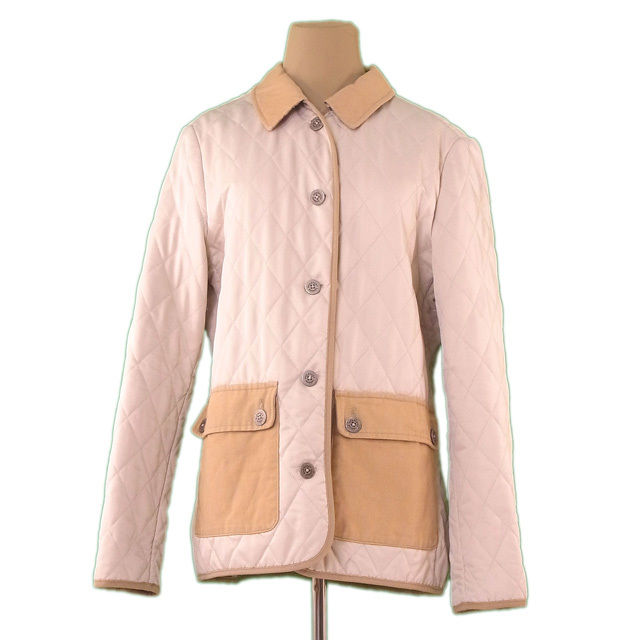 【お買い物マラソン★30％OFFクーポン】バーバリー トレンチコート キルティング ♯Mサイズ ベージュ系 レディース 中古 BURBERRY ブランド ハイブランド ヴィンテージ