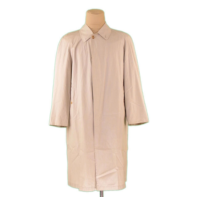 【決算前SALE★50％OFFクーポン】バーバリー トレンチコート ステンカラー シングル ベージュ レディース 中古 BURBERRY ブランド ハイブランド ヴィンテージ