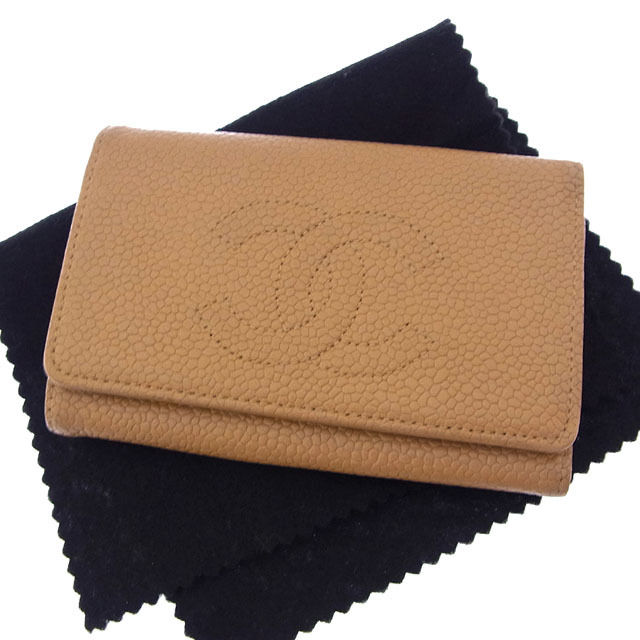 526 CHANEL ブリリアント エナメルパテントレザー 6連キーケース 526