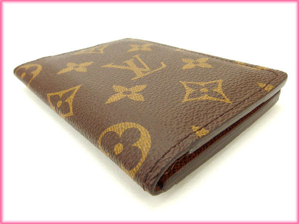 BRAND DEPOT: Louis Vuitton Louis Vuitton business card holder / card case mens-friendly ...
