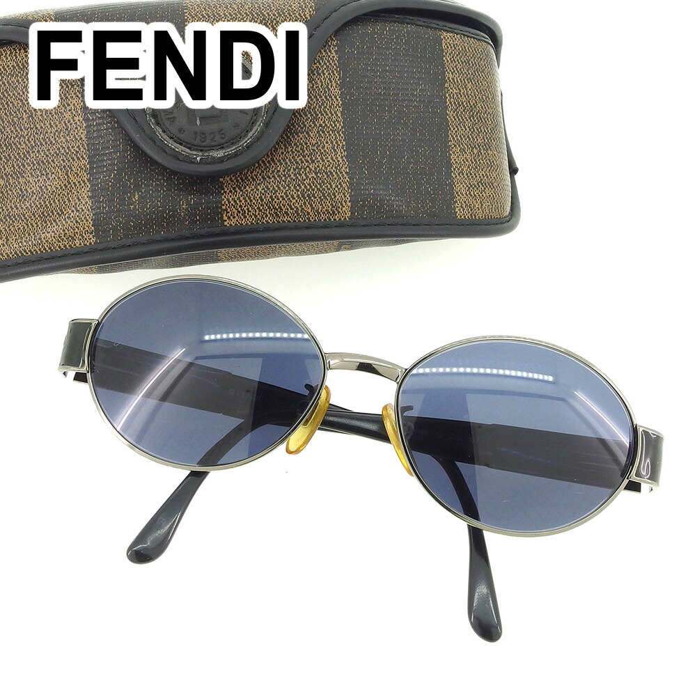 FENDI フェンディ ペカン柄 ティアドロップ型 サングラス-