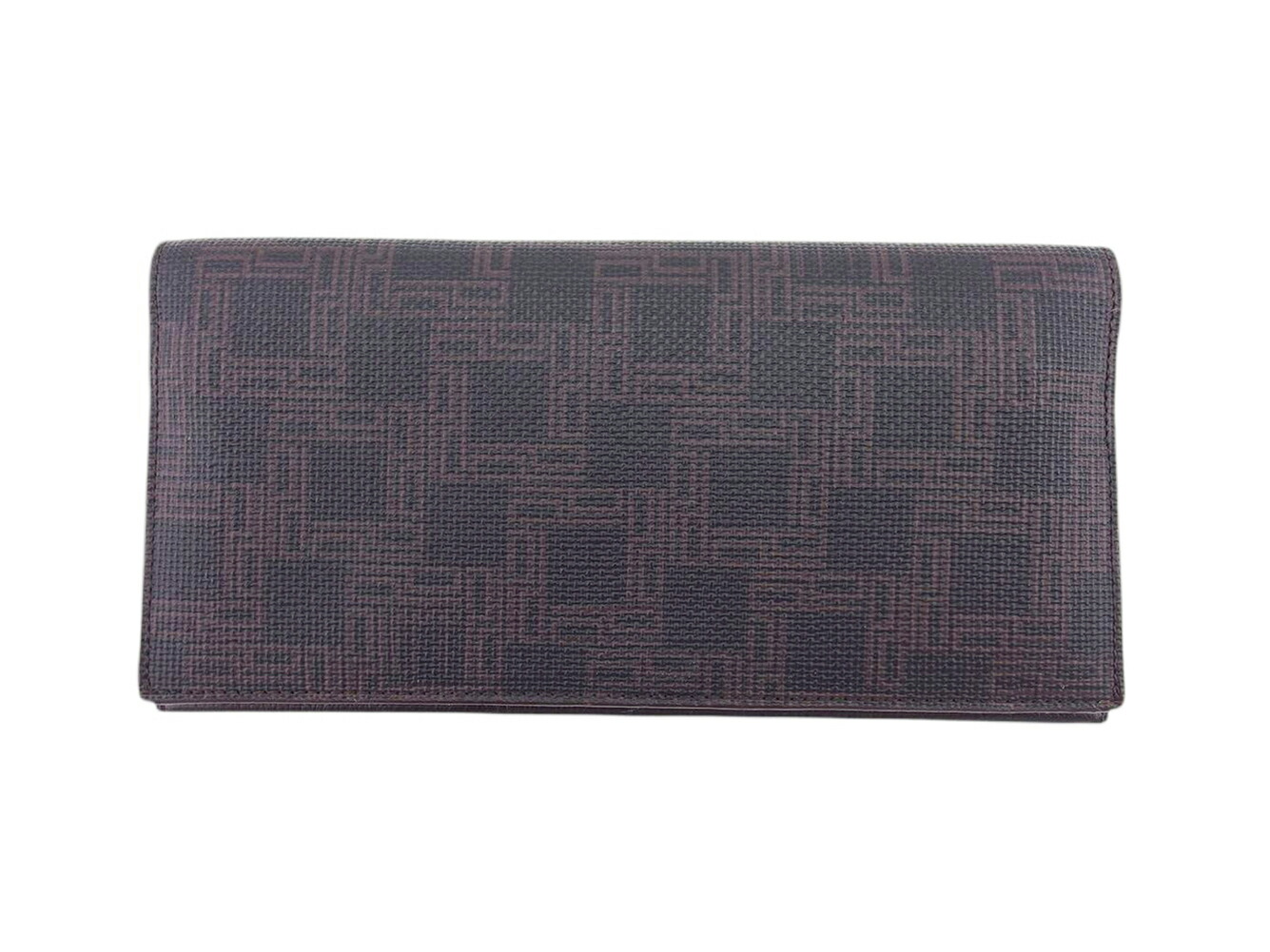 ダンヒル 長財布 ファスナー付き メンズ dunhill PVC×レザー ブラック