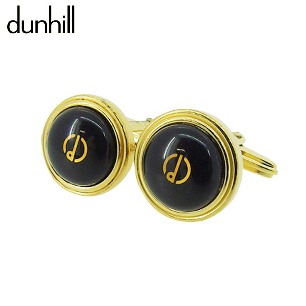 2点セット♪dunhill ダンヒル ネクタイピンカフス ゴールド×シルバー