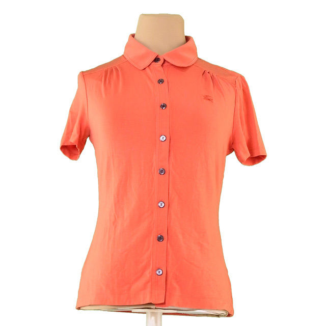 burberry orange shirt