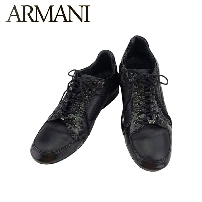 感謝報恩 新品・未使用 EMPORIO ARMANI レースアップシューズ - スニーカー