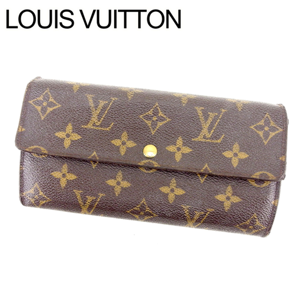 Louis Vuitton Purse zipper pochette Porto Monet Credit Brown M61726 Women (11141 | eBay