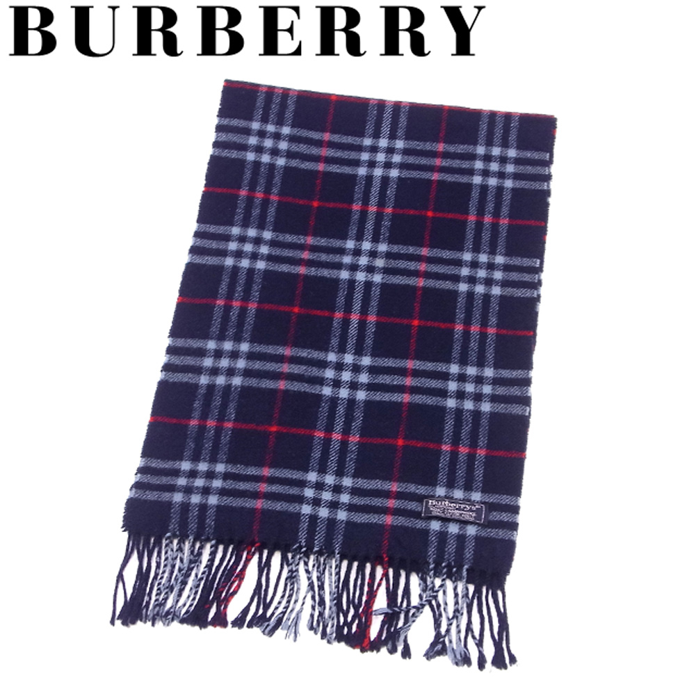 burberry scarf mens blue