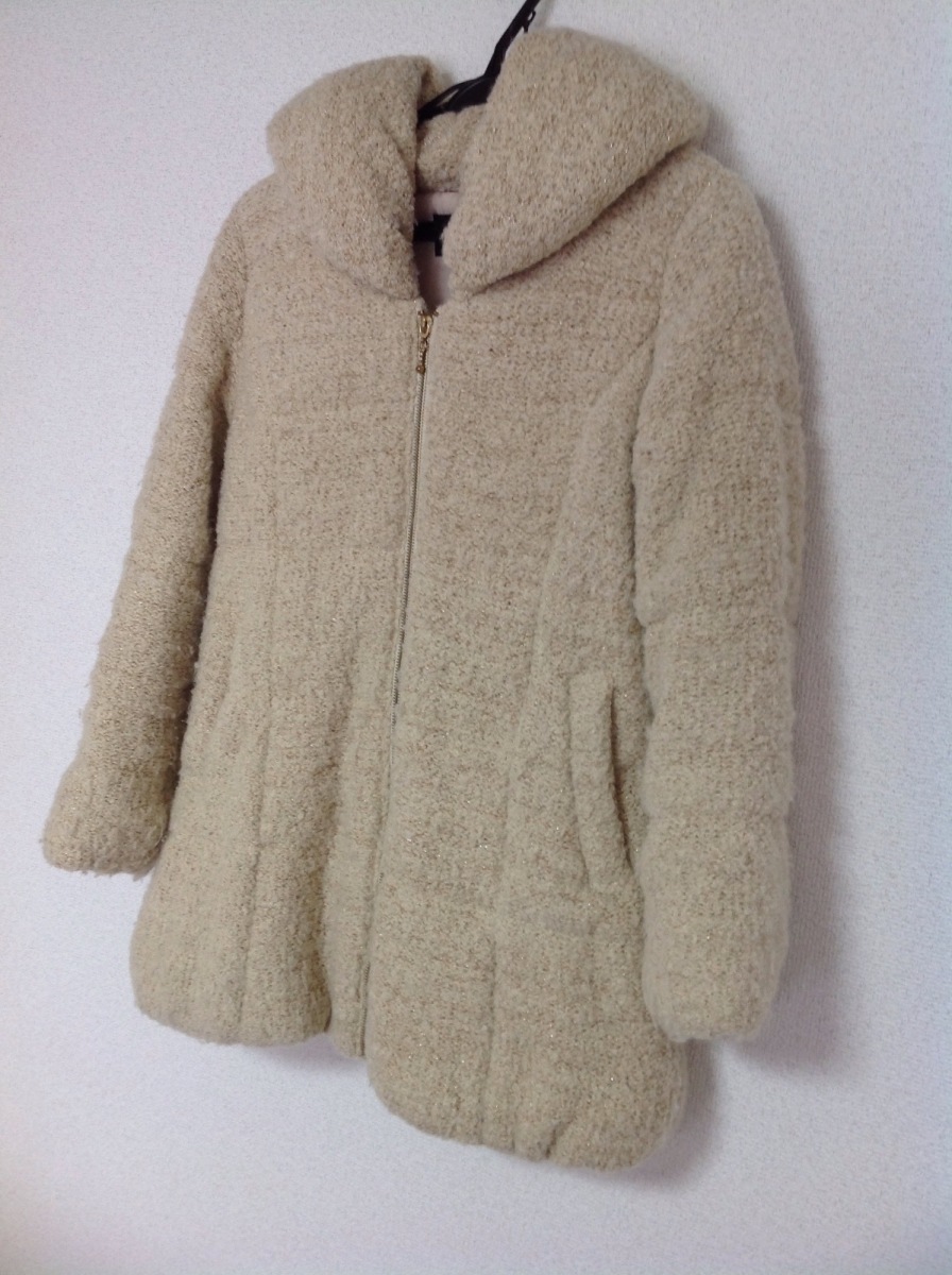 通販 Mischmasch ミッシュマッシュ ダウンコート サイズ38 M レディース アイボリー Matthiaswalkner Com