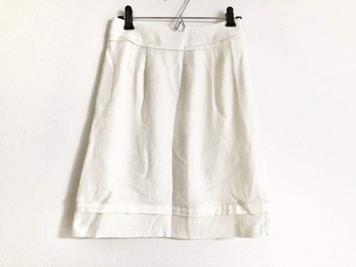Jusglitty ジャスグリッティー スカート サイズ1 S レディース美品 アイボリー ラメ 購入