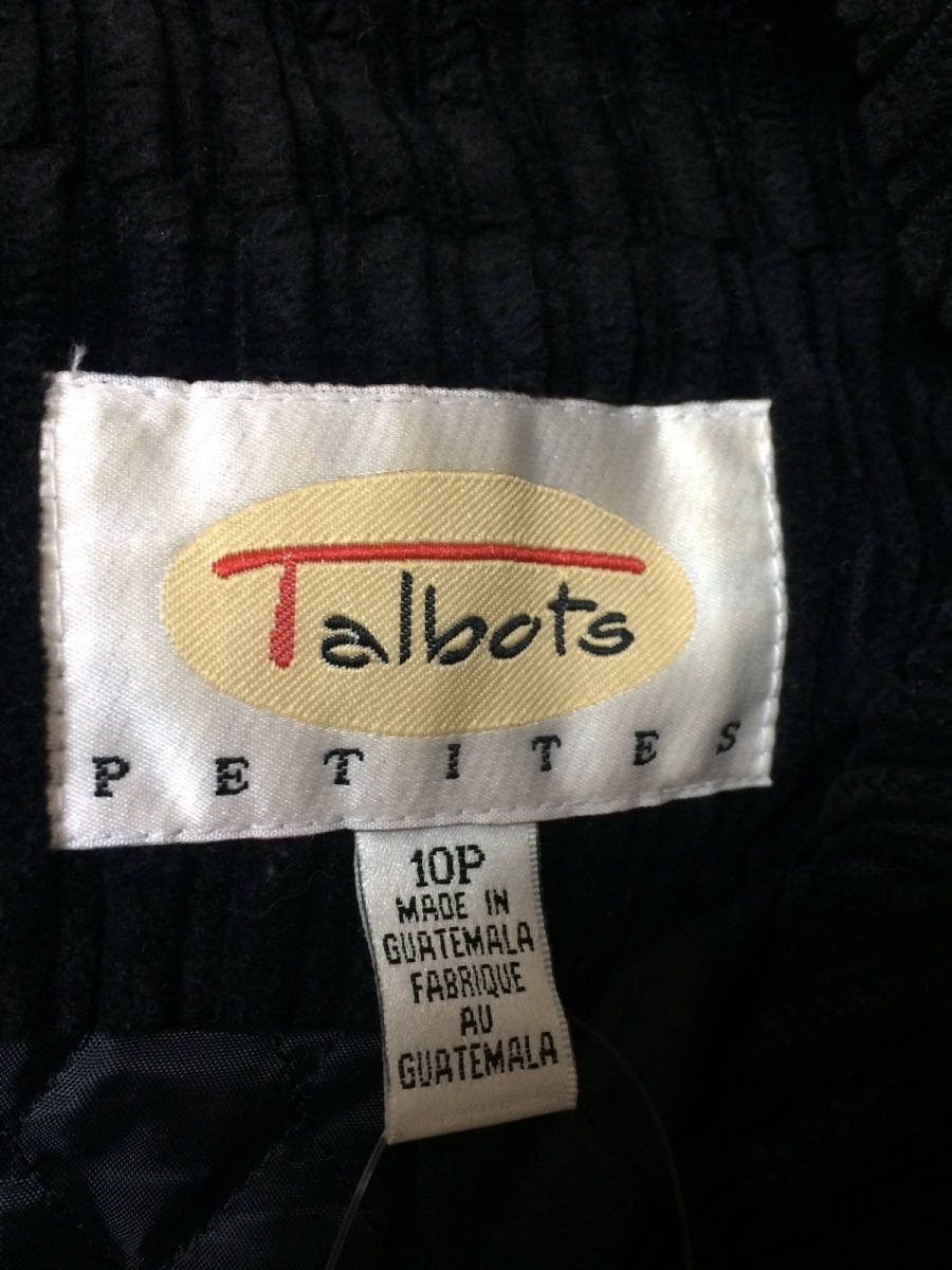楽天市場 Talbots タルボット コート サイズ10p レディース 黒 冬物 0213 中古 Dfn ブランディア 楽天市場店