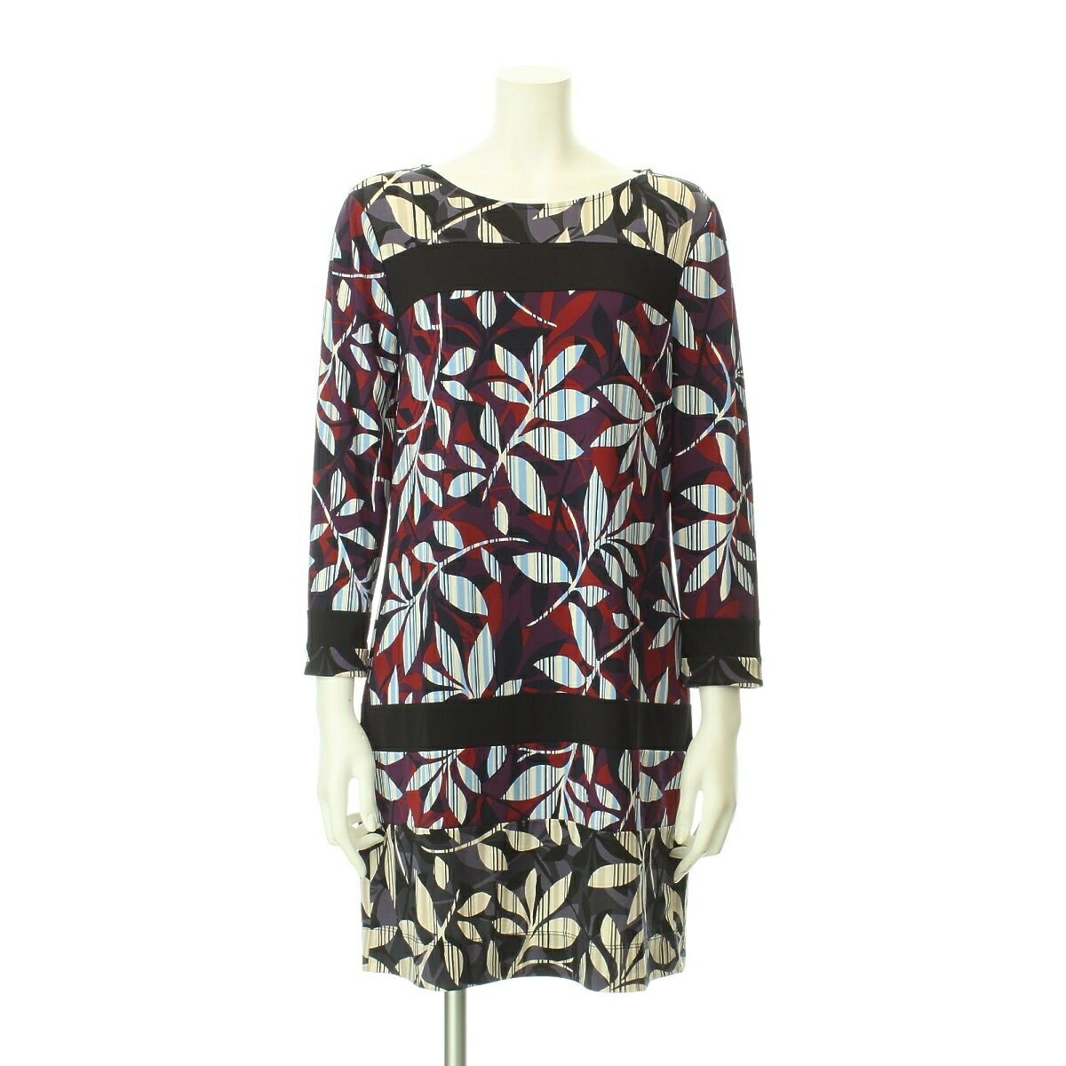 レディースファッション ワンピース スパンデックス 伸縮性素材 7 中古 ポリエステル93 ゆったりワンピ パープル系 レディース新品同様 ワンピース bgmaxazria ビーシービージーマックスアズリア 古典 Sanskritifancydresses Com