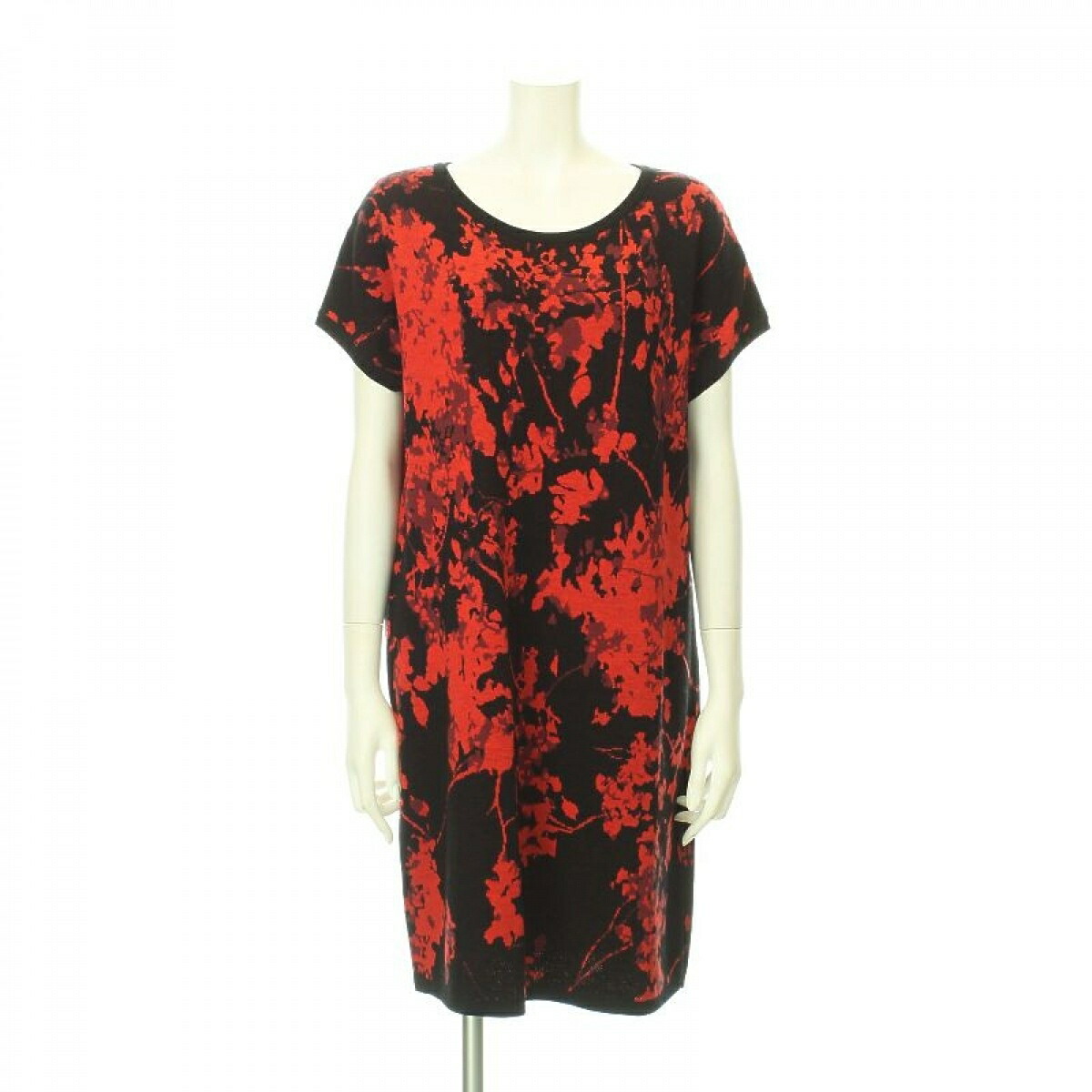 レディースファッション ワンピース Diane Von Furstenberg Dvf ダイアン フォン ファステンバーグ ワンピース ニット ワンピース レッド系 メリノウール100 新発売の Www Voiceidentity Nl